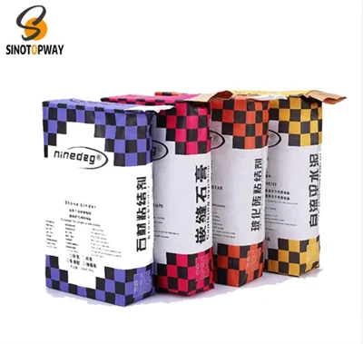 Mehrwandige Papiertüten mit geklebtem Ventil
